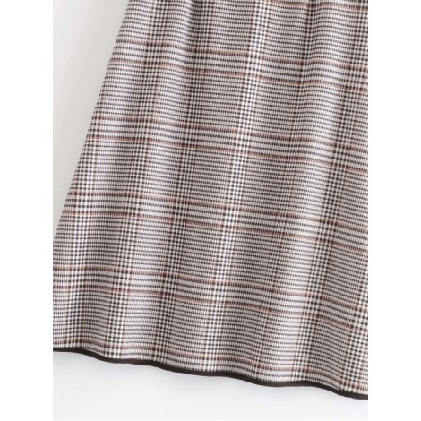 Glen Plaid Skirt