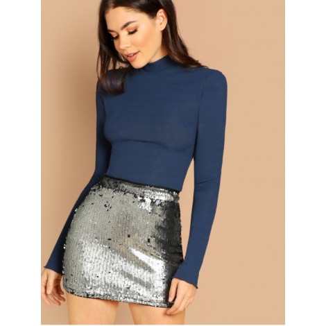 Sequin Bodycon Skirt